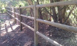 Lodge Poll Fencing Lodge Poll Fencing