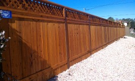 Wood Fencing-Lattice Wood Fencing-Lattice